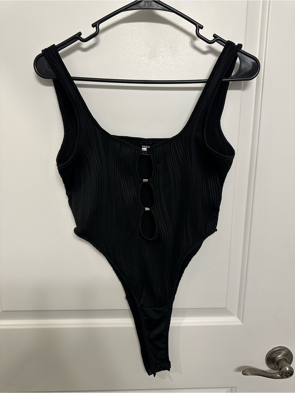High cut bodysuit